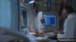 Nedry wags his finger